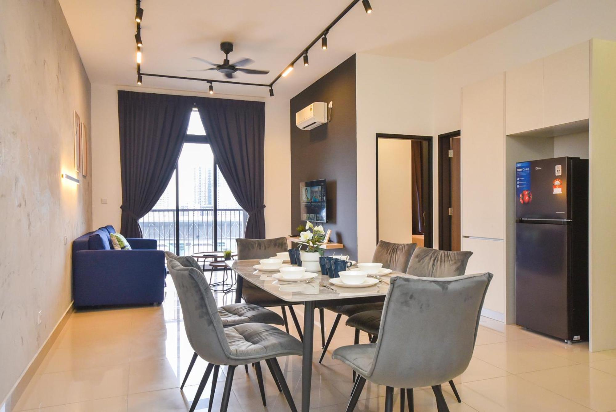Twin Tower Residence By Nest Home【5 Mins Walk To Ciq】 Johor Bahru Exteriör bild