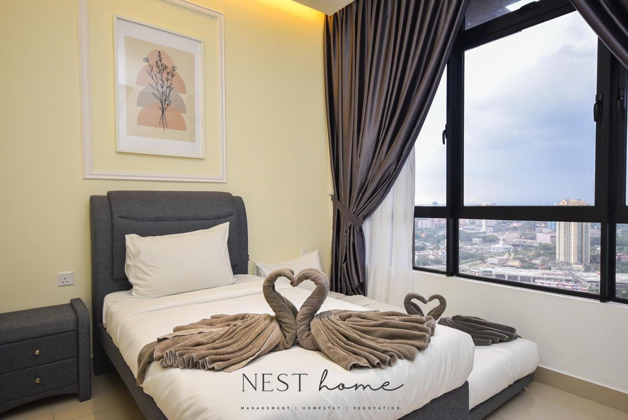 Twin Tower Residence By Nest Home【5 Mins Walk To Ciq】 Johor Bahru Exteriör bild