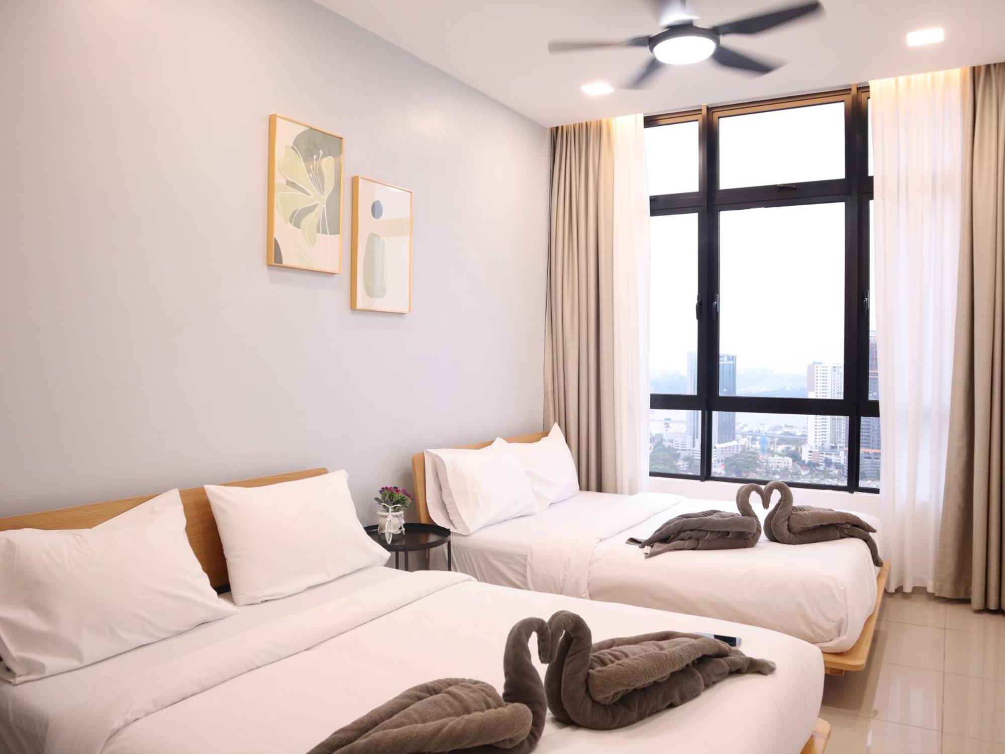 Twin Tower Residence By Nest Home【5 Mins Walk To Ciq】 Johor Bahru Exteriör bild