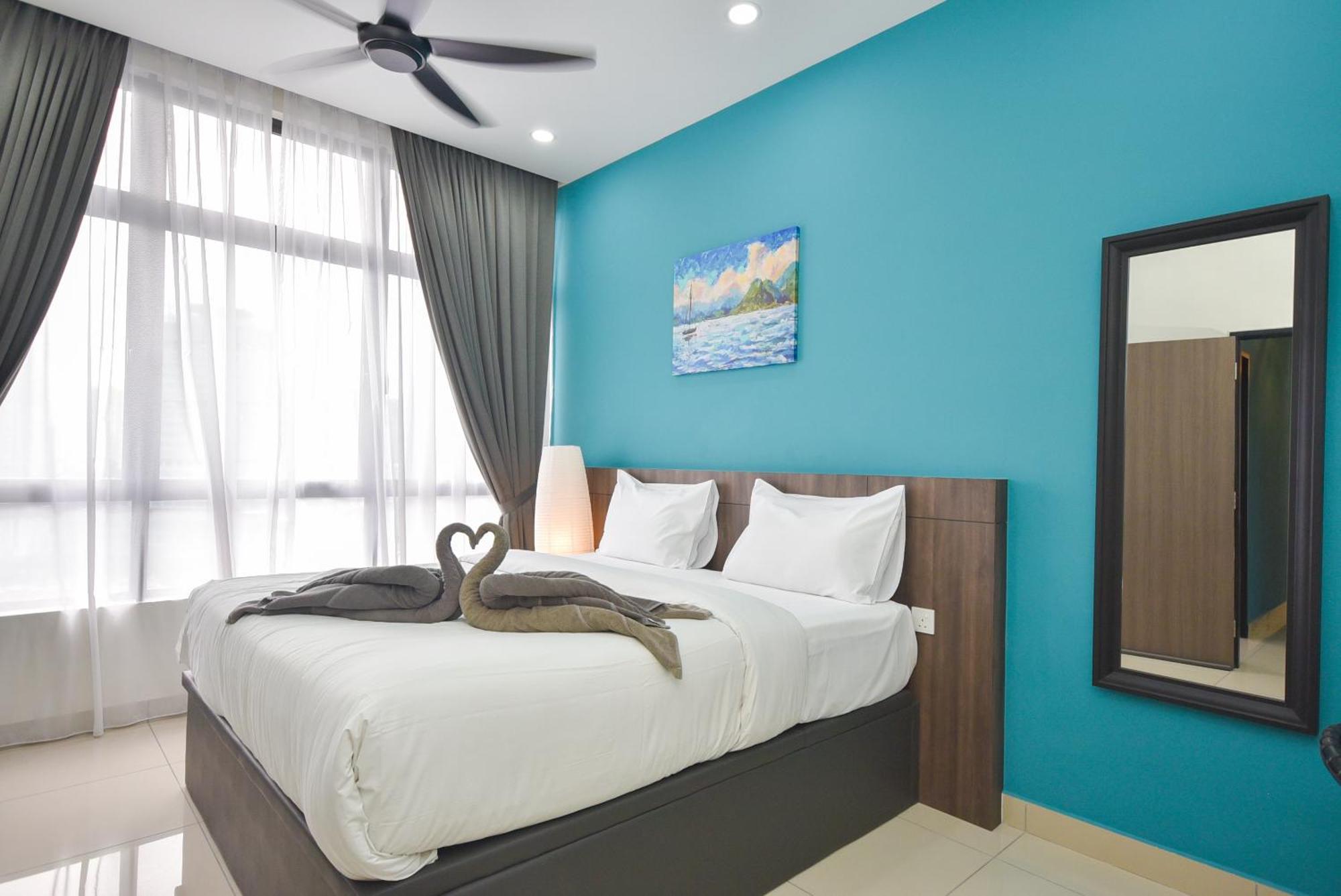 Twin Tower Residence By Nest Home【5 Mins Walk To Ciq】 Johor Bahru Exteriör bild